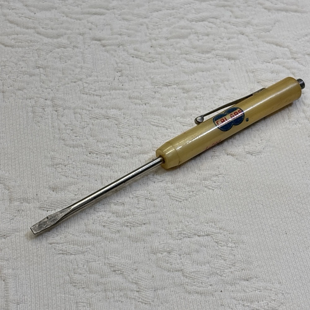 Vintage Advertising Mini Screwdriver CAL GAS There Before you Need Us 5772